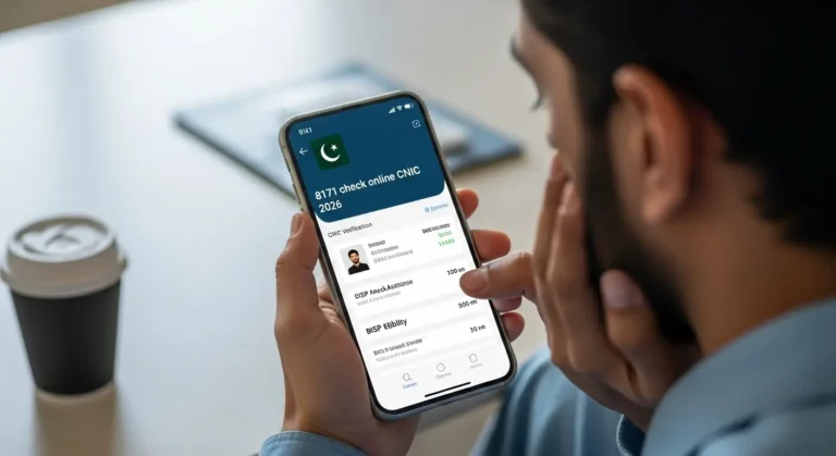 8171 check online cnic 2026