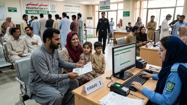 ehsaas program registration 8171 nadra